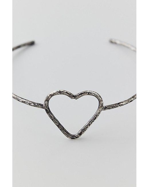 Urban Outfitters Blue Delicate Heart Arm Cuff