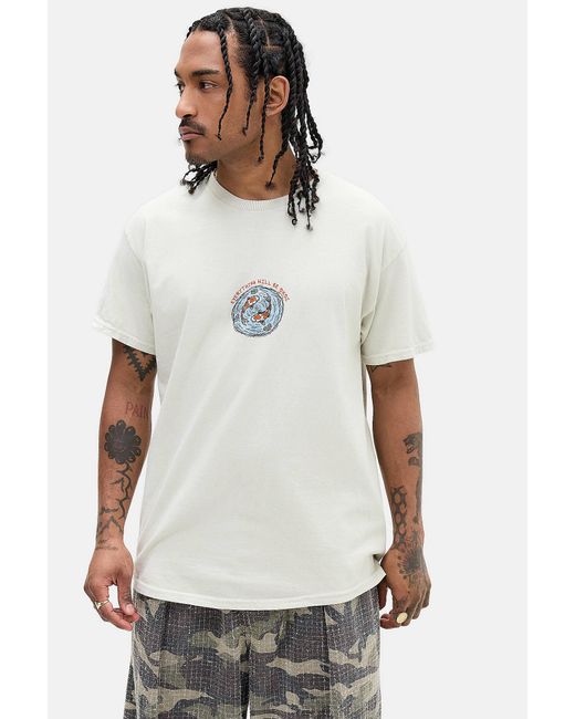 Urban Outfitters Uo White Okoi Motif T-shirt for men