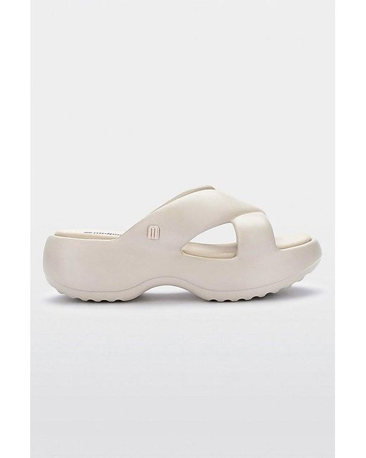Melissa White Free Rise Platform Sandal