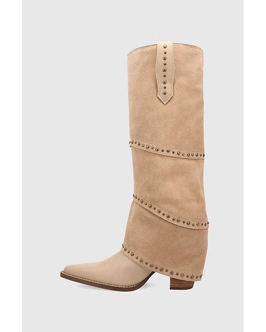 Dingo Natural Texani Leather Boot