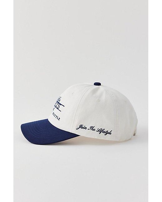 Urban Outfitters Blue Malibu Sports Club Spring Baseball Hat