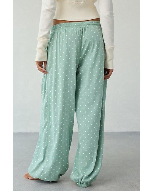 Out From Under Green Your Dreams Printed Lounge Jogger Pant