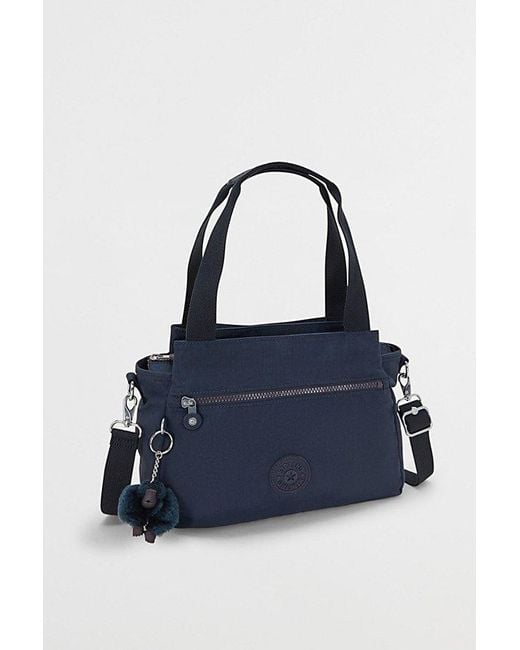 Kipling Blue Elysia Nylon Shoulder Bag