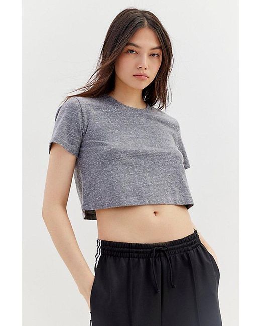 Urban Outfitters Gray Uo Best Friend Easy Fit Tee