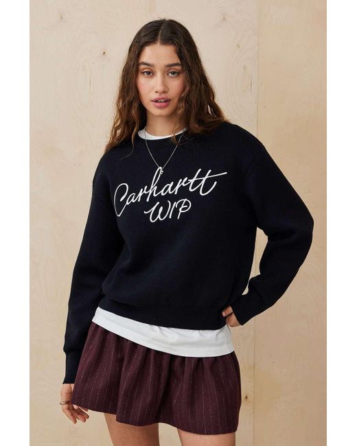 Carhartt Black Signature Sweatshirt