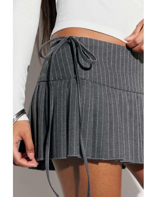 Silence + Noise Black Silence + Noise Brim Tie Kilt
