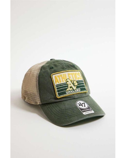 '47 Green Oakland Athletics Trucker Cap for men