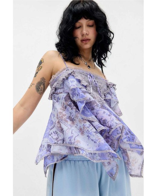 Kimchi Blue Purple Willow Tunic