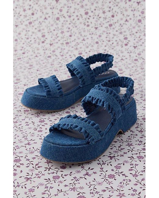 Matisse Gray Footwear Jean Platform Sandal