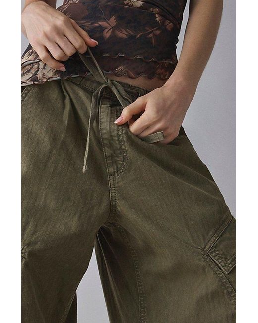BDG Green Station Cocoon Baggy Barrel Leg Cargo Pant