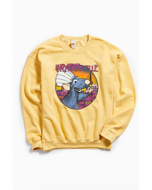 Urban Outfitters Metallic Ratatouille Crew Neck Sweatshirt for men