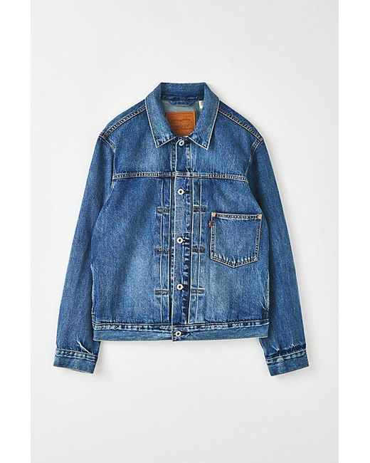 Levi's Blue Type I Denim Trucker Jacket for men