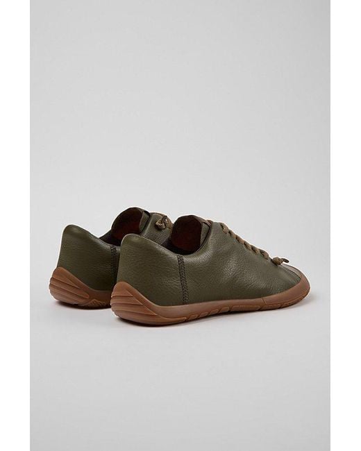 Camper Green Peu Path+ Leather Sneaker for men