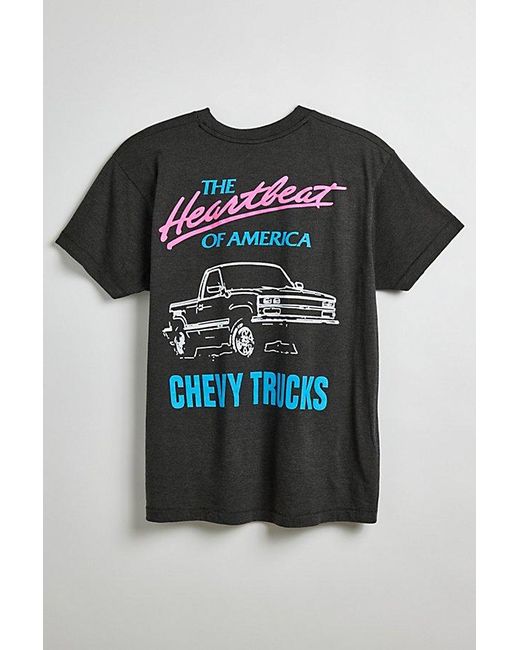 Urban Outfitters Black Chevy Trucks Heart Of America Tee for men