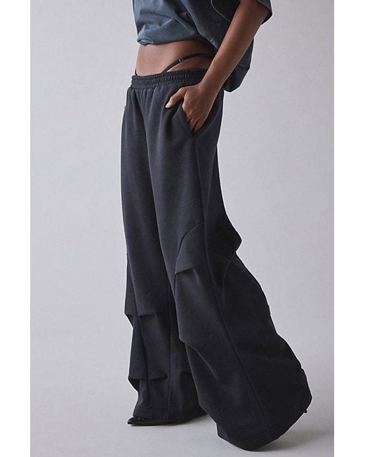 1st Position By Tinashe Blue Uo Exclusive Nasty Girl Tuck Wide Leg Sweatpant