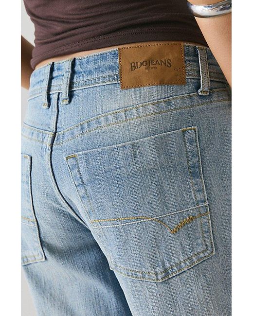 BDG Blue Teo Relaxed Bootcut Jean