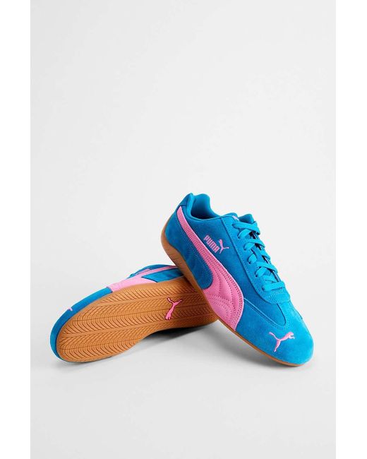 PUMA Blue & Pink Speedcat Trainers