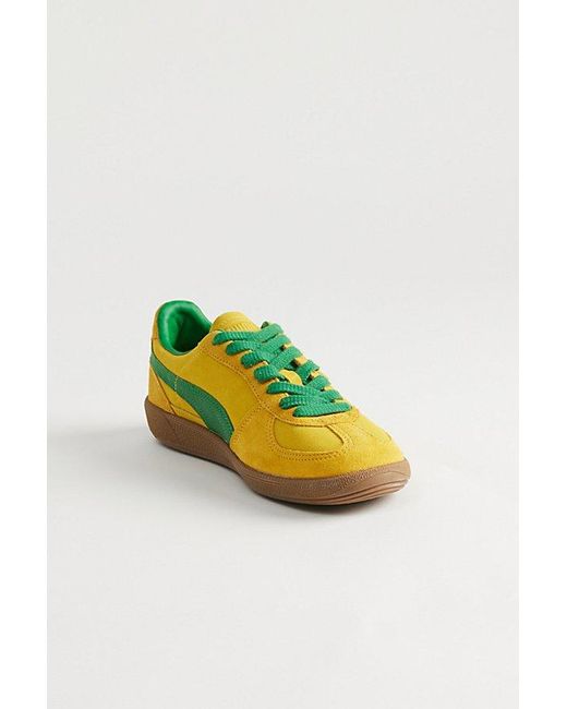 PUMA Yellow Palermo Sneaker for men