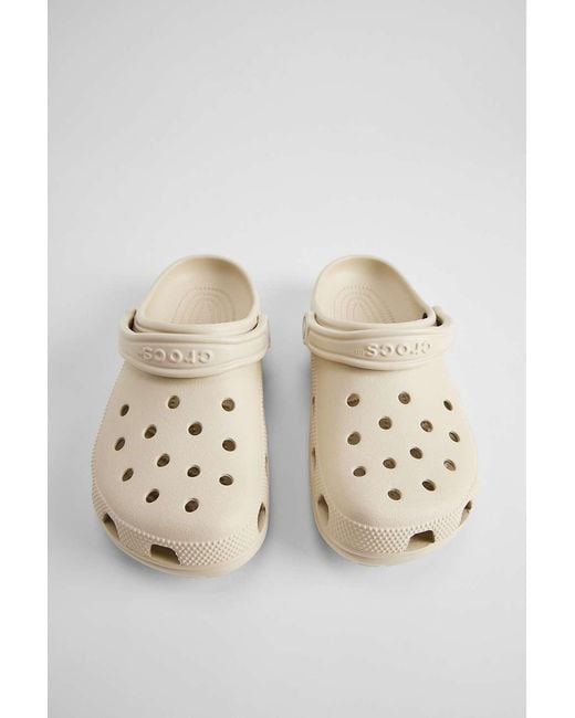 CROCSTM Natural Frappe Classic Clogs