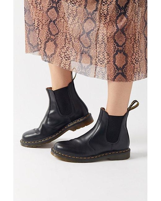 Dr. Martens Blue 2976 Smooth Leather Chelsea Boot