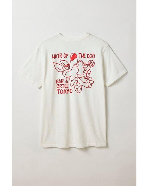 Urban Outfitters Blue Hair Of The Dog Bar & Grill Graphic Tee for men