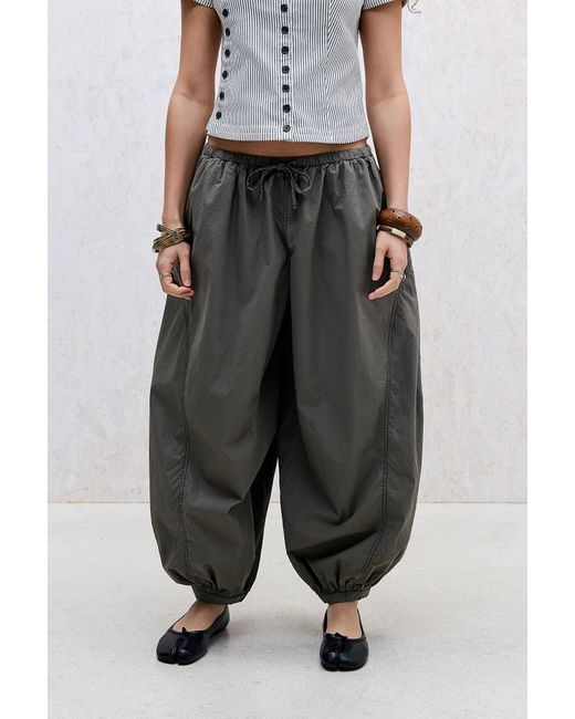BDG Black Iris Balloon Trousers