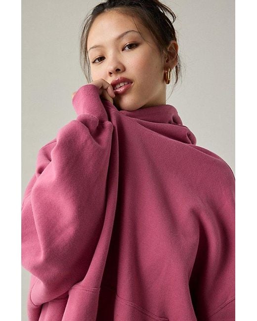 Out From Under Pink 24 Hour Oversized Hoodie Sweatshirt
