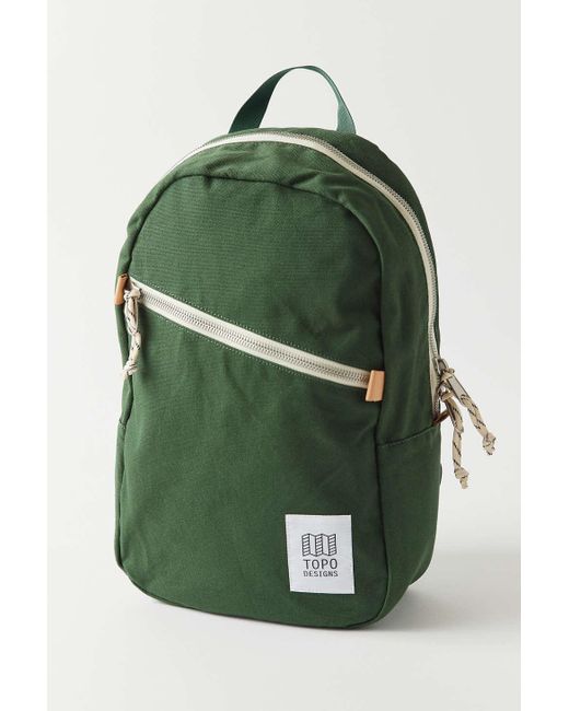 Topo Light Pack Canvas Backpack in Dark Green (Green) Lyst