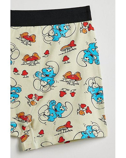 Urban Outfitters Gray The Smurfs Boxer Brief for men