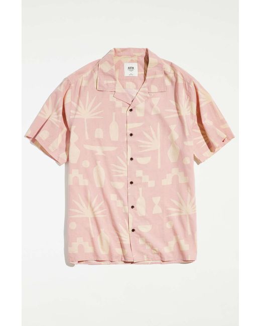 Katin Pink Mezcal Button-down Shirt for men