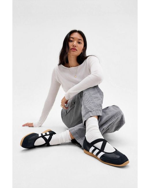 Adidas Gray Black Barreda Mary Jane Shoes