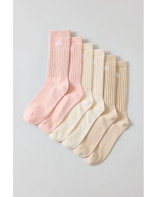 Adidas Pink Scrunch Socks 3-Pack