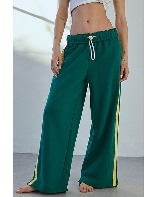 Out From Under Blue Hoxton Double Stripe Sweatpant