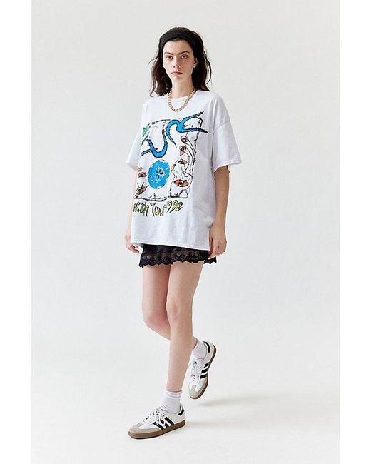 Urban Outfitters Blue The Cure 1992 Tour T-Shirt Dress