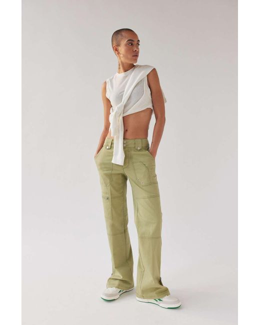 BDG Green Emery Low-rise Workwear Pant