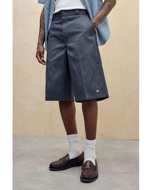 Dickies Blue Charcoal 15 Inch Multi-pocket Shorts for men