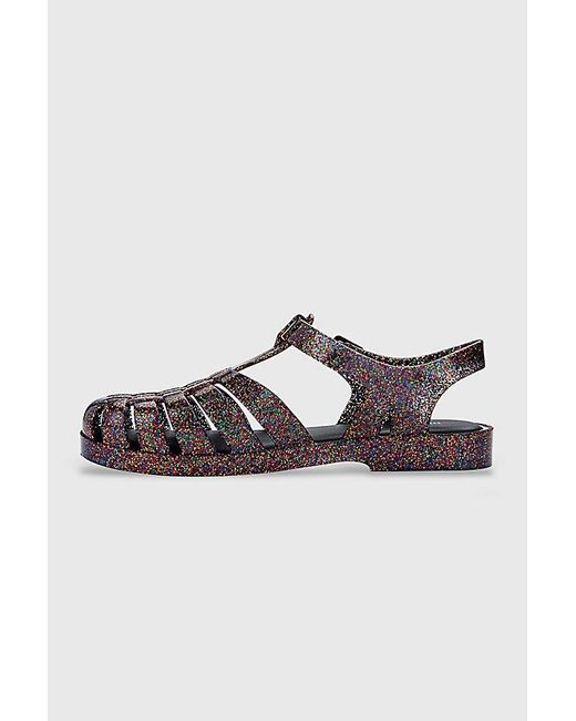 Melissa Brown Possession Jelly Fisherman Sandal In Mixed Glitter Glass,at Urban Outfitters