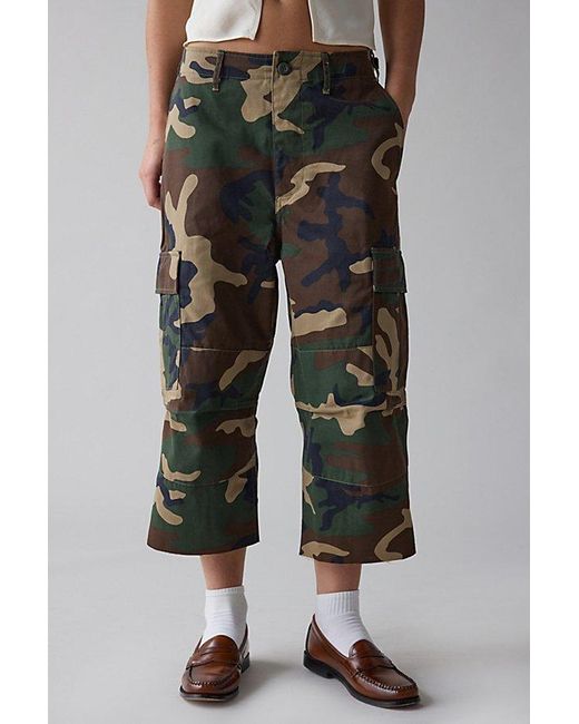 Vintage & ReMADE by UO Multicolor Remade By Uo Cargo Ankle Pant