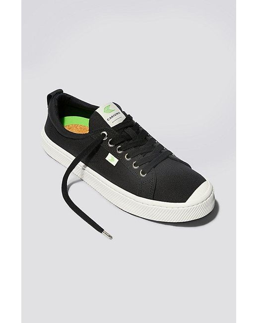 CARIUMA Black Oca Low Canvas Sneaker for men