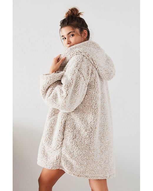 Uo shaila oversized fuzzy best sale jacket