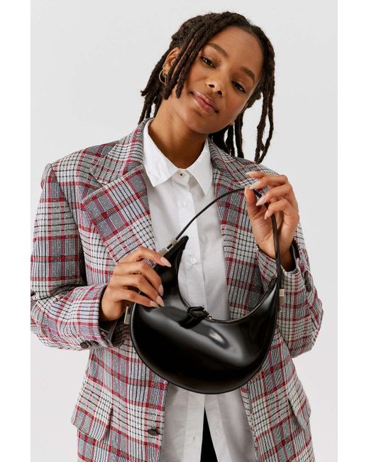 OSOI Toni Mini Box Leather Shoulder Bag in Grey Lyst Canada