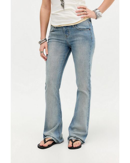 BDG Blue Brooke Bootcut Flare Jeans 26w 32l At Urban Outfitters
