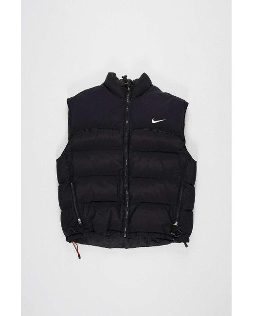 Nike Nike Puffer Vest Girls Large Gray & Blue Stars Sleeveless Full Zip  Jacket Youth | Grailed