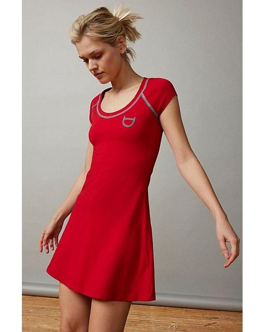 BDG Red Annabelle Tee Mini Dress