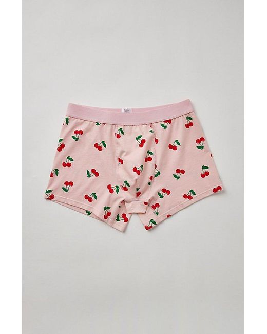 Urban Outfitters Pink Cherry Tossed Icon Boxer Brief for men
