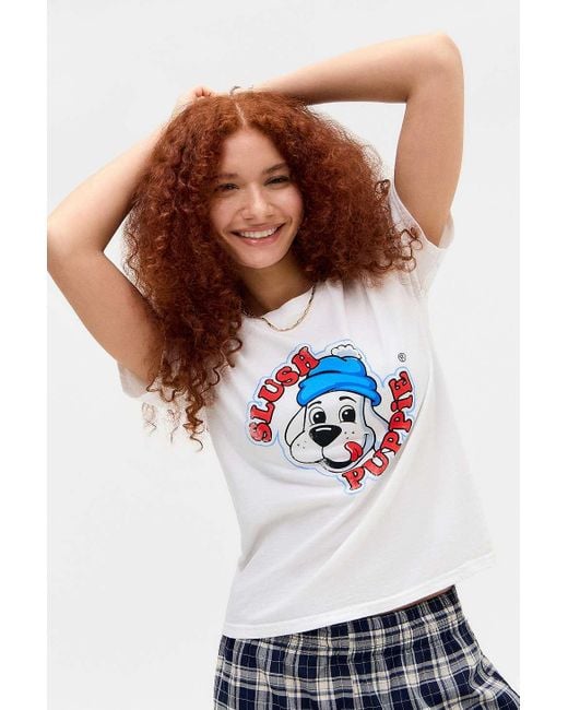 Urban Outfitters Brown Uo Slush Puppie Relaxed T-shirt