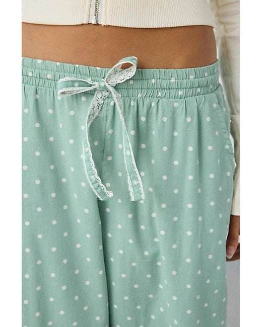 Out From Under Green Your Dreams Printed Lounge Jogger Pant