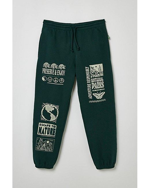 Parks Project Green National Parks Graphic Sweatpant for men