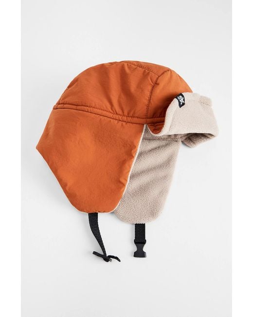 Urban Outfitters White Uo Reversible Trapper Hat for men
