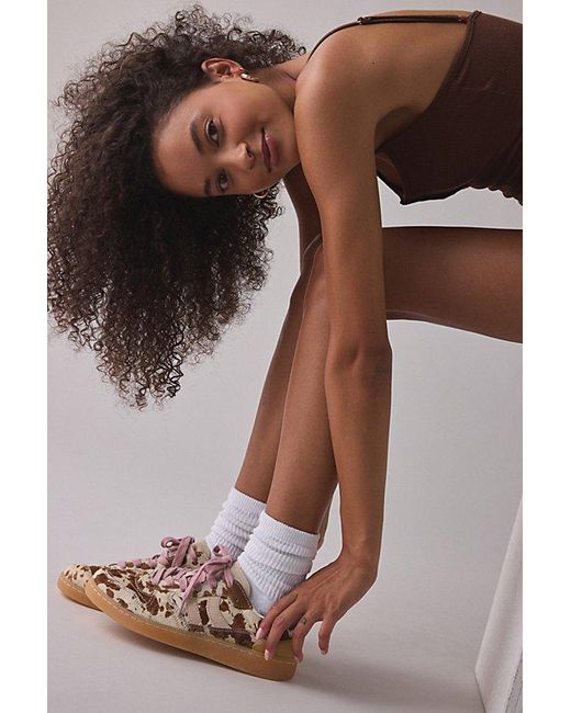 Coolway Multicolor Goal Animal Print Sneaker